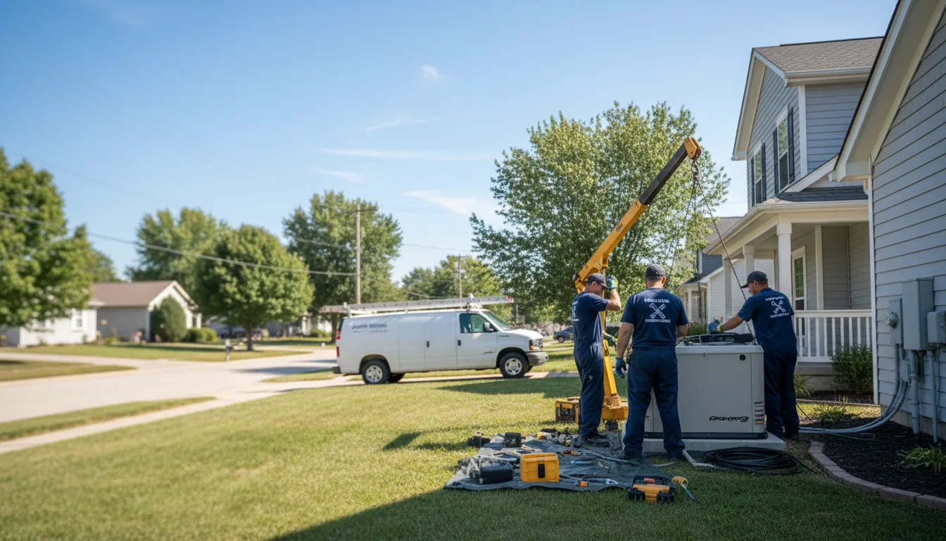 Generator Installation in Canyon Lake, TX near me